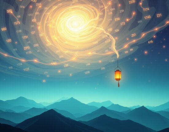 Conceptual Ghibli-style art representing the intense pressure and volatility of a $102 million crypto futures liquidation event.