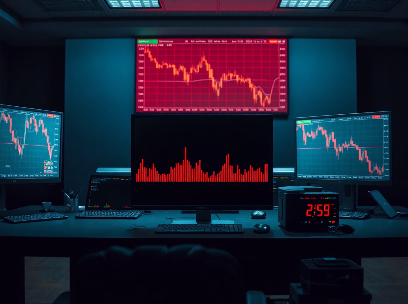 Le marché crypto secoué : 105 millions de dollars de Futures liquidés en une heure