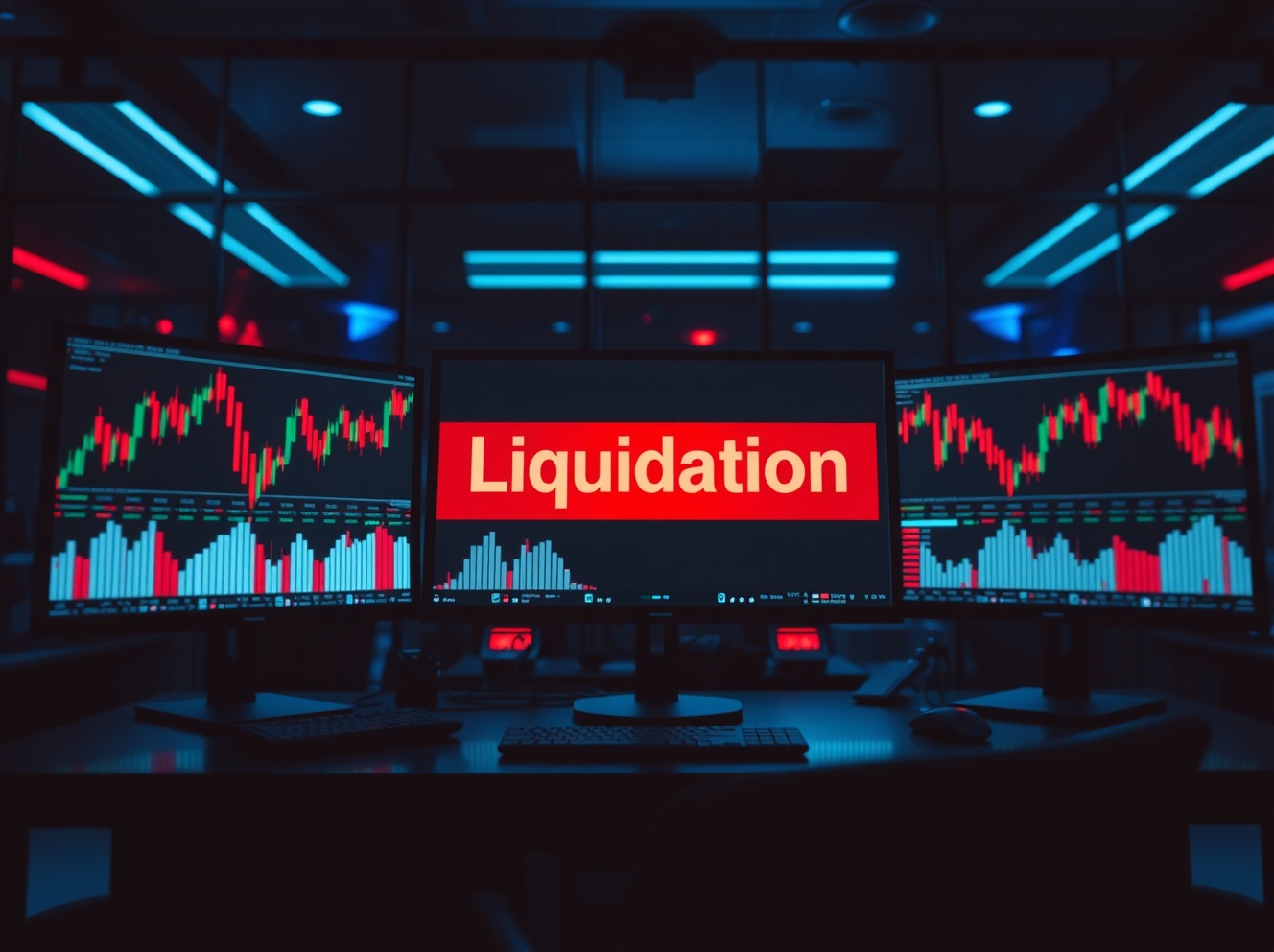 Nearly $500 Million in Crypto Futures Liquidated in Single Hour as Market Sell-Off Intensifies
