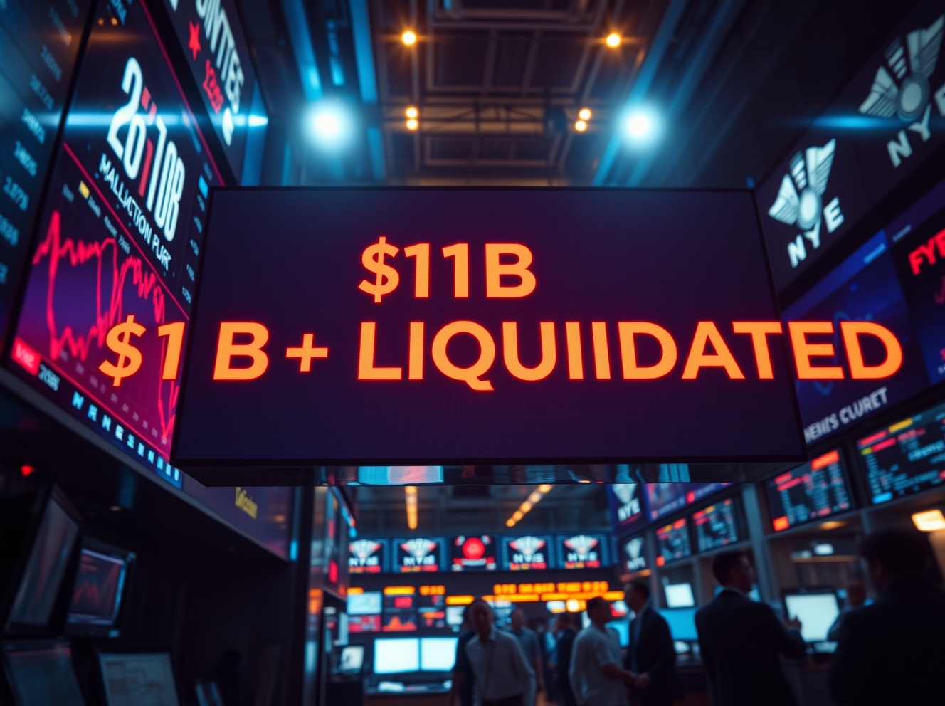 Crypto Market Sees Over $1 Billion in Futures Liquidations as Longs Get Wiped Out