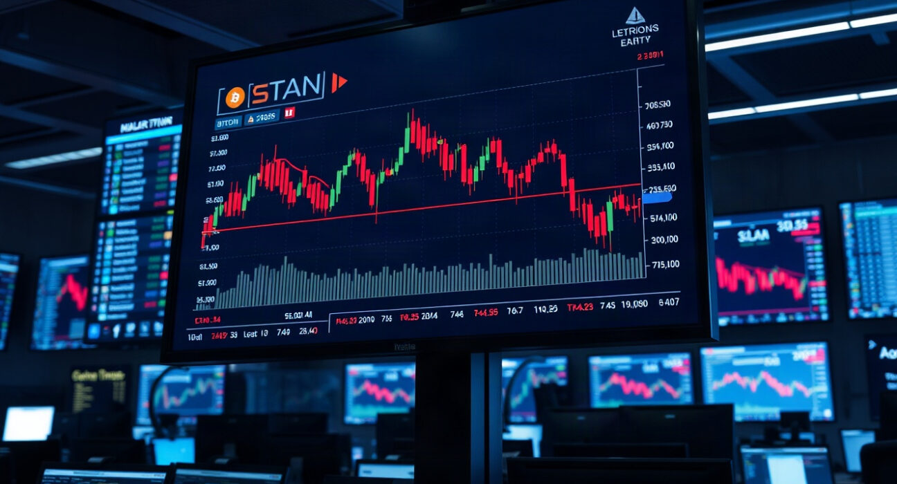 Trading screen showing crypto futures liquidation data for BTC, ETH, and SOL