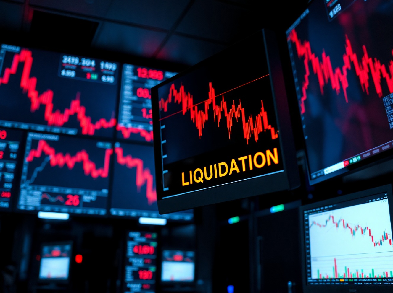 Crypto Market Sees $232 Million in Futures Liquidations in One Hour as Volatility Spikes