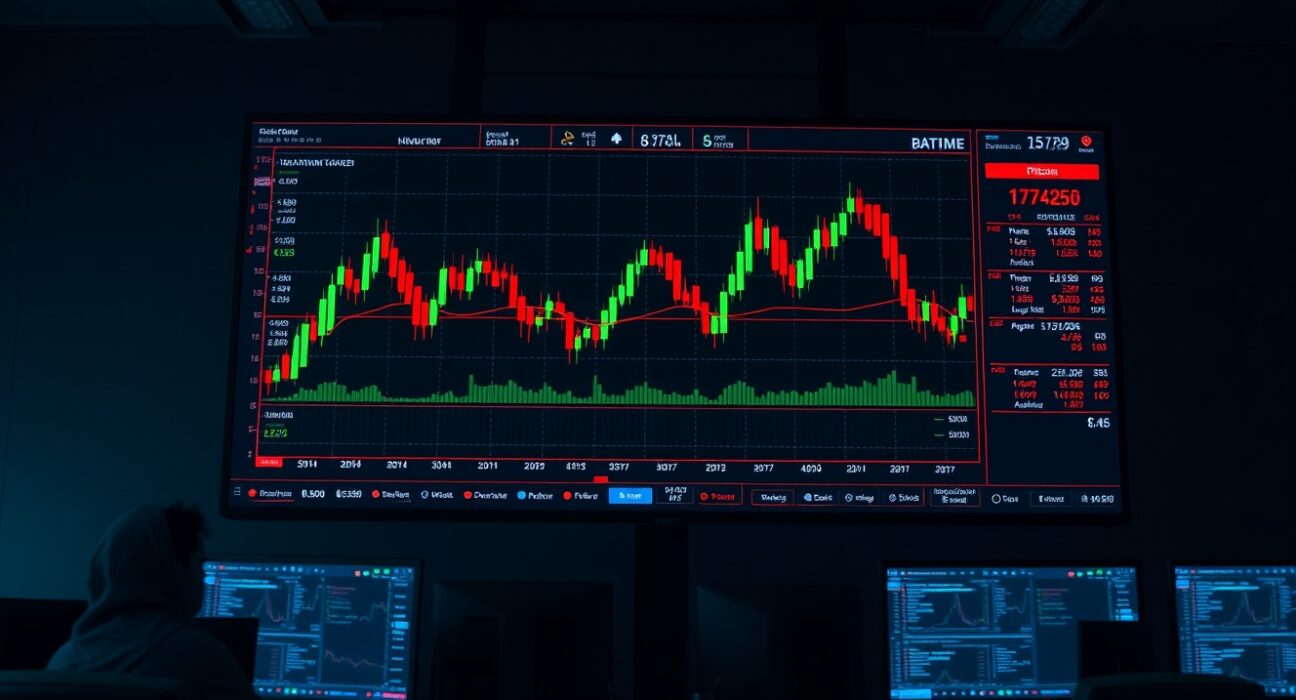 Trading screen showing crypto futures liquidation data for BTC and ETH