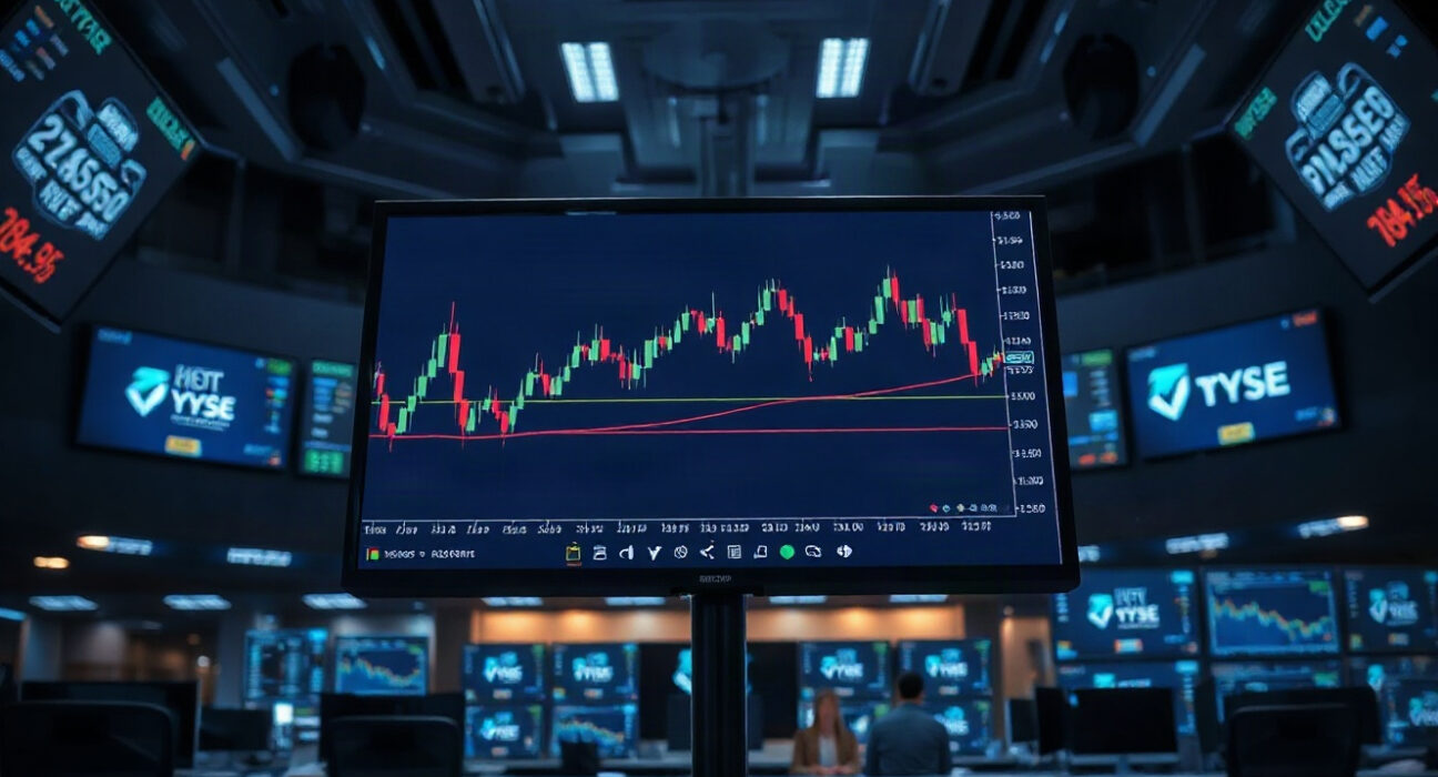 Crypto futures trading screen showing liquidations and market volatility