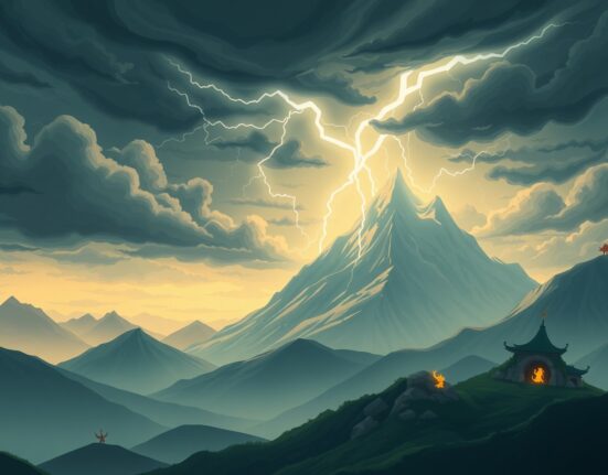 Conceptual art representing the volatility and risk in cryptocurrency futures trading during mass liquidations.