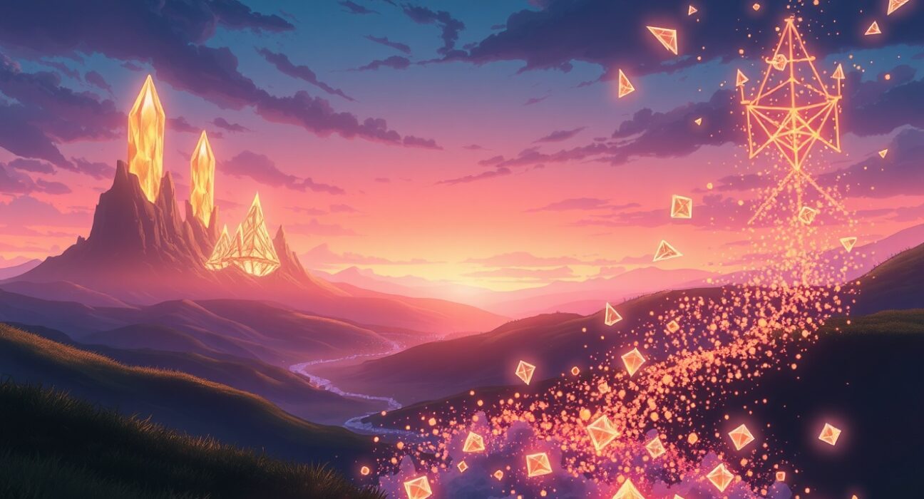 Visual metaphor for $114 million cryptocurrency futures liquidations causing market volatility shock.