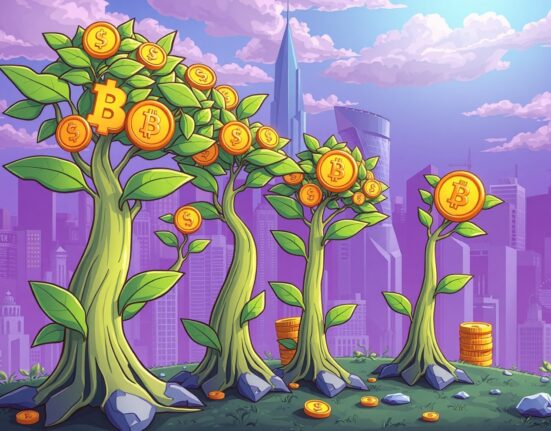 Stunning growth of crypto industry investment shown through multiplying digital coins and tokens
