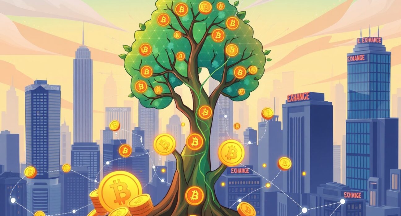 Growing crypto investments in blockchain infrastructure showing institutional adoption