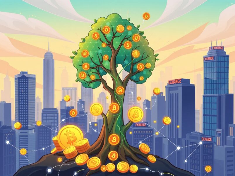 Growing crypto investments in blockchain infrastructure showing institutional adoption