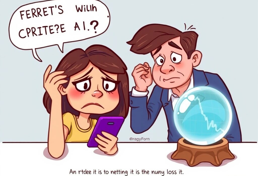 A cartoon image illustrating the profound impact of a major crypto loss on an investor, highlighting the legal and personal drama.