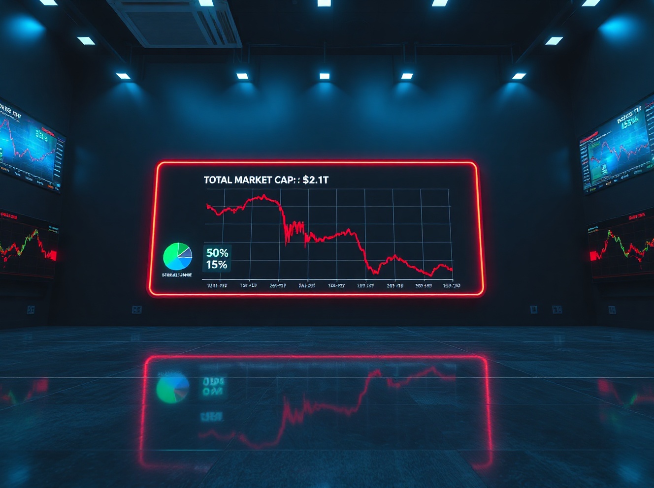 Crypto Market Cap Halves Since September 2025 Rally, Stablecoin Dominance Surges