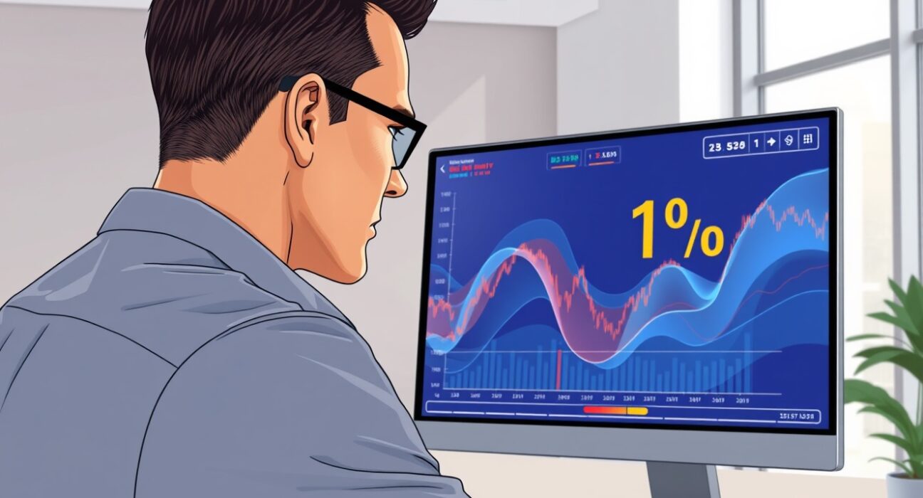 Financial analyst reviewing cryptocurrency market data highlighting the 1% disclosure rate for market maker deals.