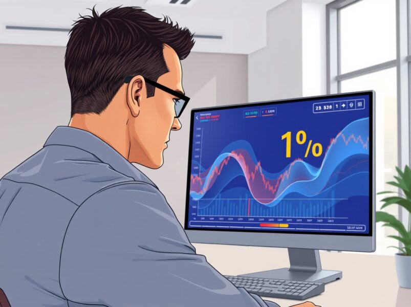 Financial analyst reviewing cryptocurrency market data highlighting the 1% disclosure rate for market maker deals.