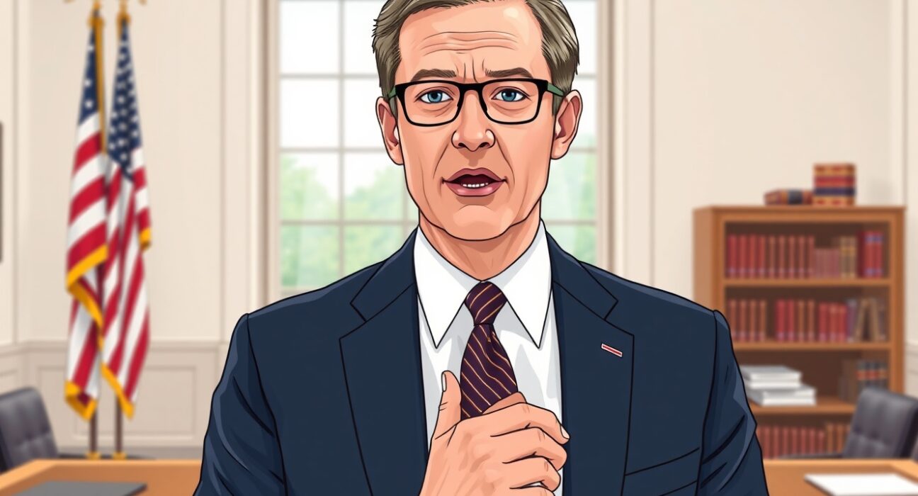 Patrick Witt discusses ongoing coordination for the crypto market structure bill CLARITY in Washington D.C.