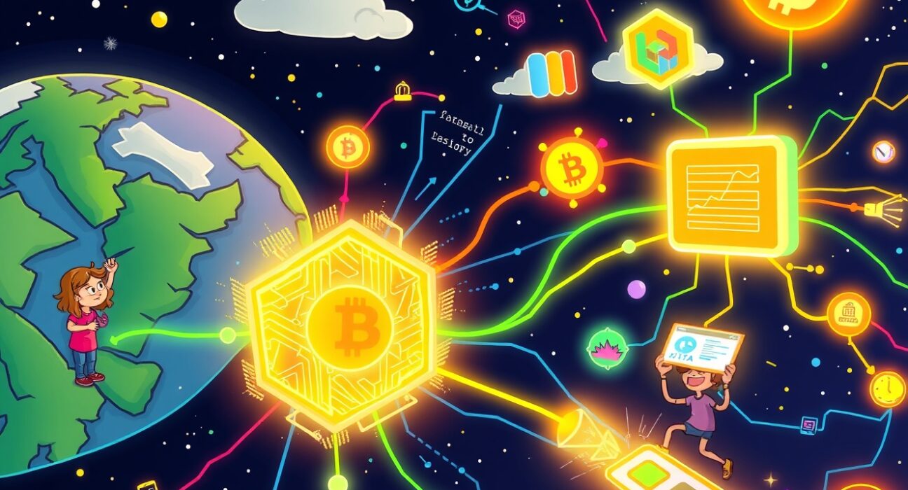 Multiple crypto oracles feeding diverse data streams into blockchain smart contracts