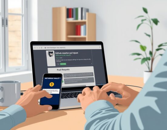 Developer workspace showing crypto phishing threat targeting OpenClaw through GitHub and wallet interfaces