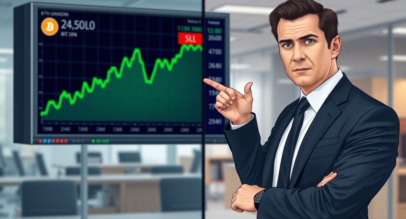 Crypto rebound chart analysis showing a typical bear market rally, with an expert analyst providing market insights.