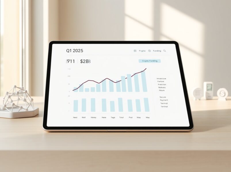 Crypto Startup Funding Dips 16% YoY as $5B Q1 2025 Haul Signals Strategic Pivot