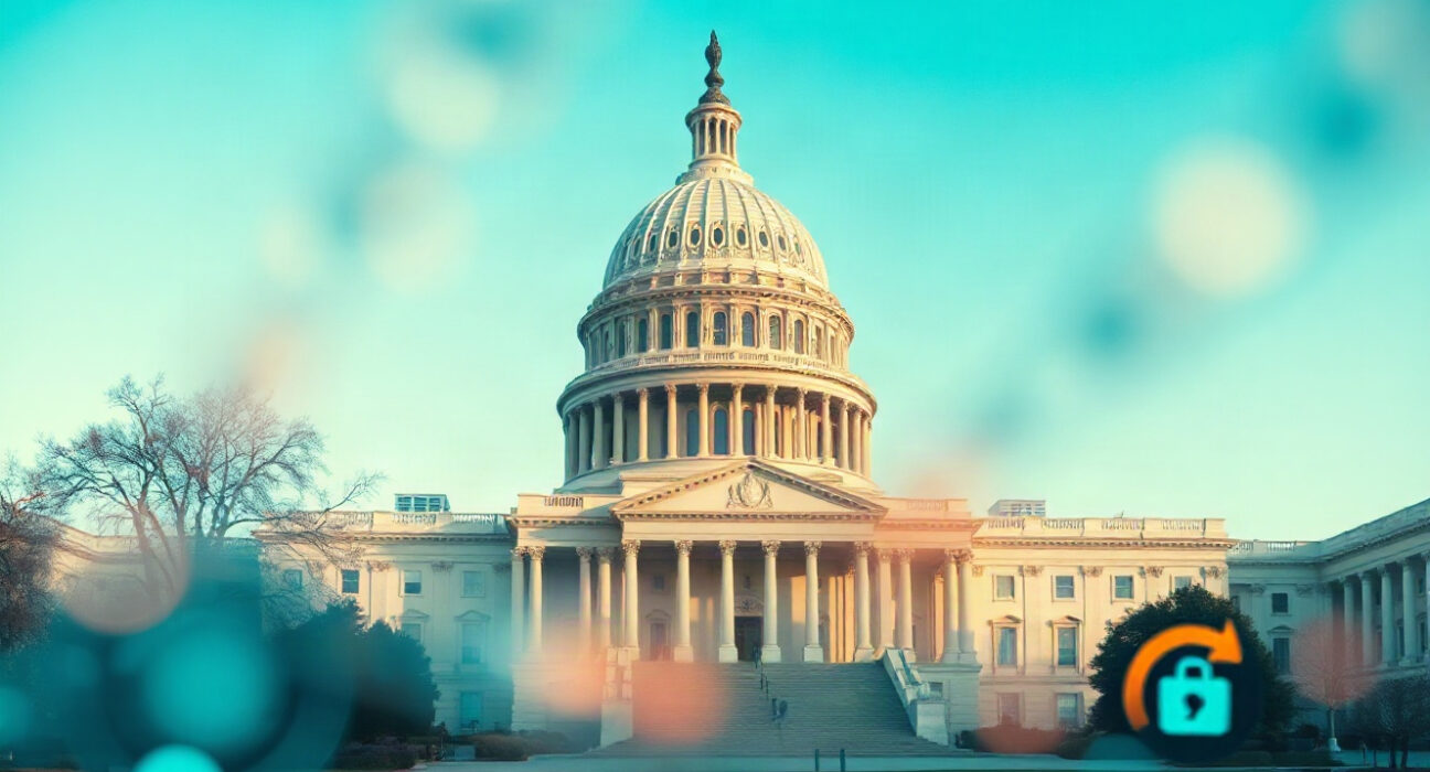 U.S. Capitol building under clear sky, symbolizing political influence of crypto funding