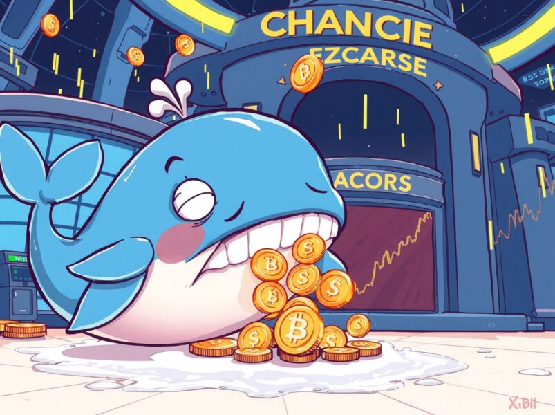 Crypto whale suffering massive financial loss from UNI token deposit