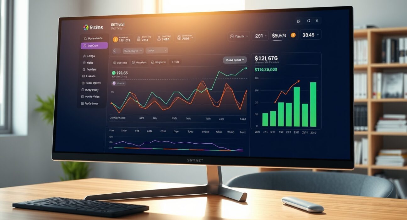 Analytics dashboard showing trending cryptocurrencies on social media for 2025 market insights.