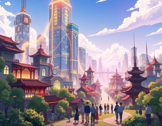 Visual metaphor for cryptocurrency economic growth showing capital flowing to welcoming nations with digital infrastructure.