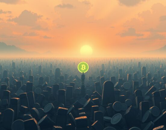 Analysis of the 11.6 million cryptocurrency failures reported by CoinGecko, showing market consolidation.