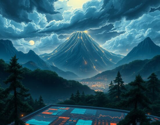 Cryptocurrency futures liquidated during market volatility with dramatic price movements and trader positions closing automatically.