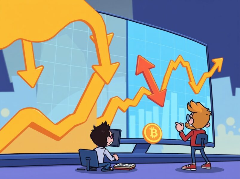 Cryptocurrency Moving Averages Signal Deep Market Correction: 75% of Top 100 Coins in Bear Territory