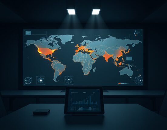 Chainalysis report map showing cryptocurrency integration into the national strategies of North Korea, Russia, and Iran.