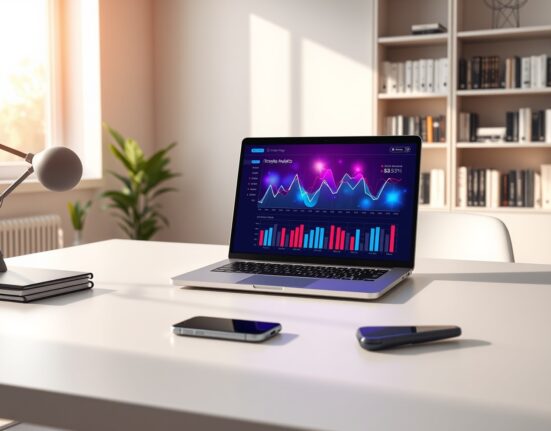 Analytics dashboard showing cryptocurrency social media dominance and AI search trends for market analysis