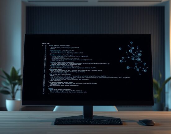 AI coding software interface representing Cursor's enterprise growth and multi-billion dollar funding round.