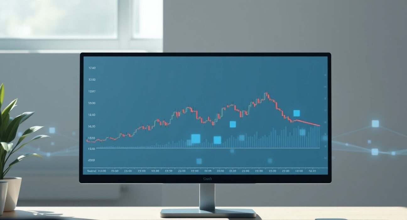 Curve DAO Token price prediction analysis showing CRV trading range chart with blockchain network background