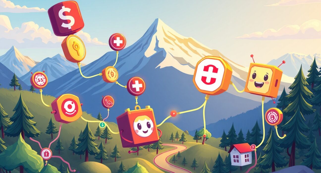 A vibrant cartoon illustrating the Curve Finance CRV grant fueling ecosystem innovation and development.