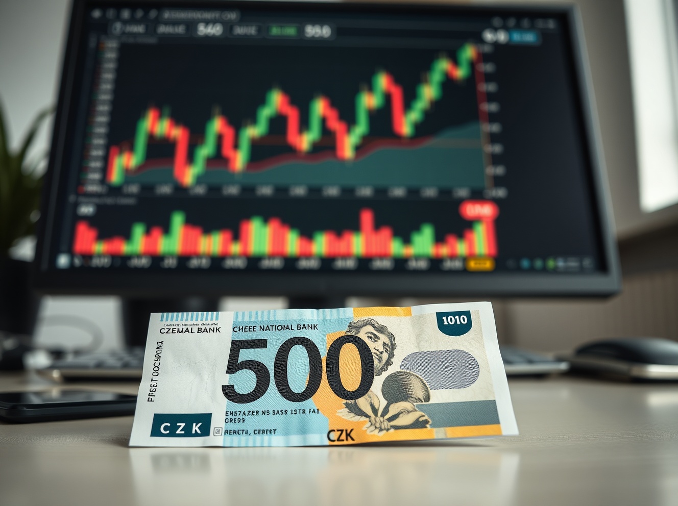 Czech Koruna Gains Support from CNB’s Hawkish Stance, Commerzbank Says