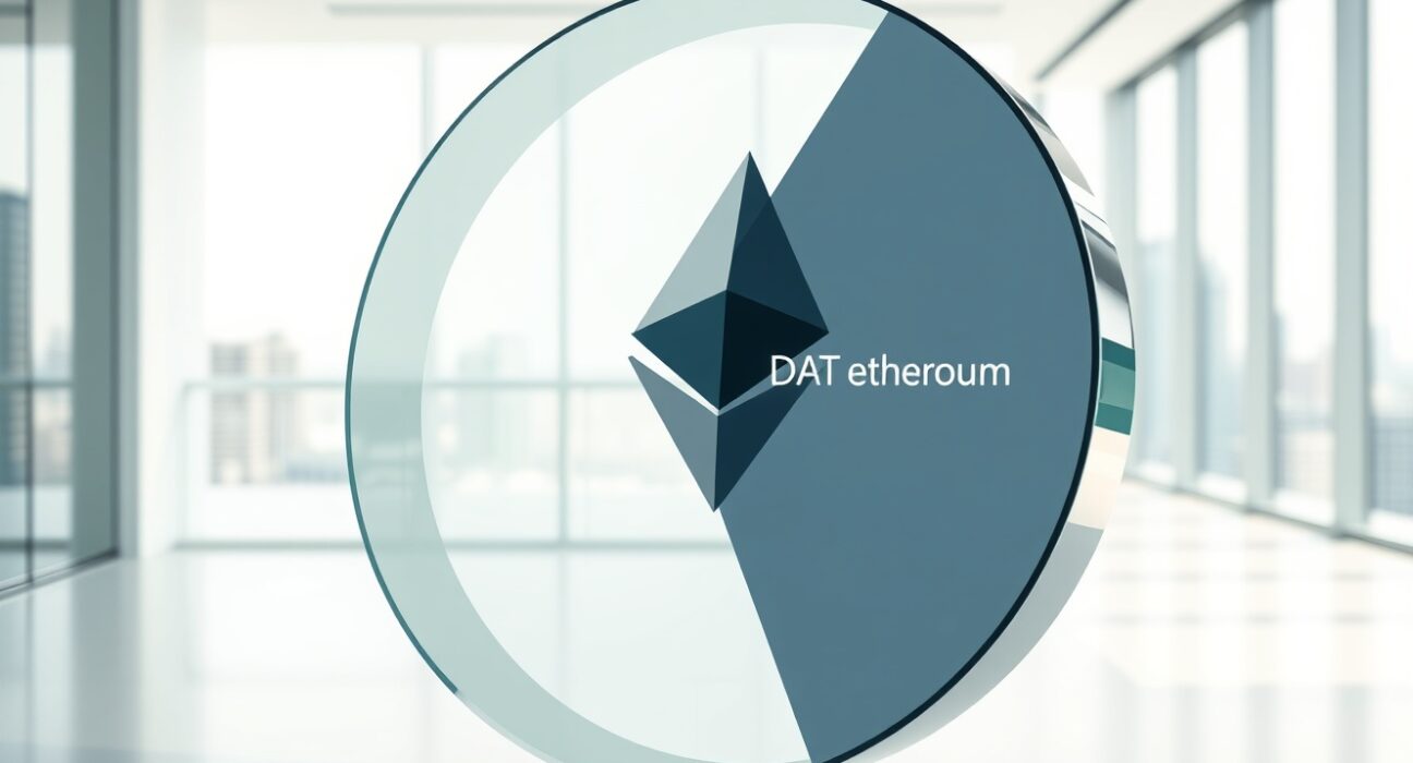 Visual representation of DAT's projected 5% ownership of Ethereum's total circulating supply.