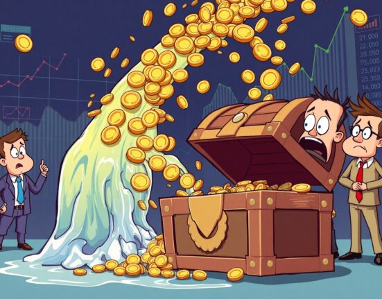 DAT firm inflows crisis showing collapsing digital asset treasury with worried investors