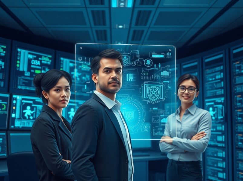 Databricks AI security team monitoring threat detection in enterprise data center operations