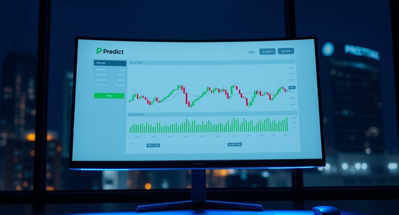 DeepBook Predict on-chain prediction market dashboard on Sui blockchain