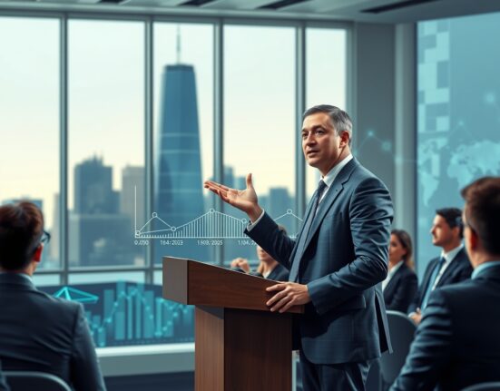 Cryptofinance CEO discussing DeFi adoption timeline and traditional finance innovation gap at financial conference