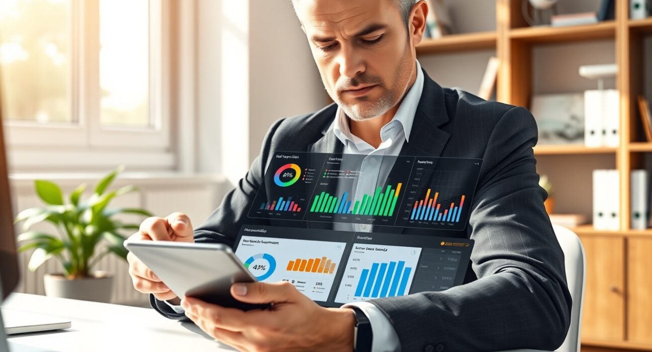 Financial analyst reviewing DeFi risk assessment metrics and security protocols for cryptocurrency investments