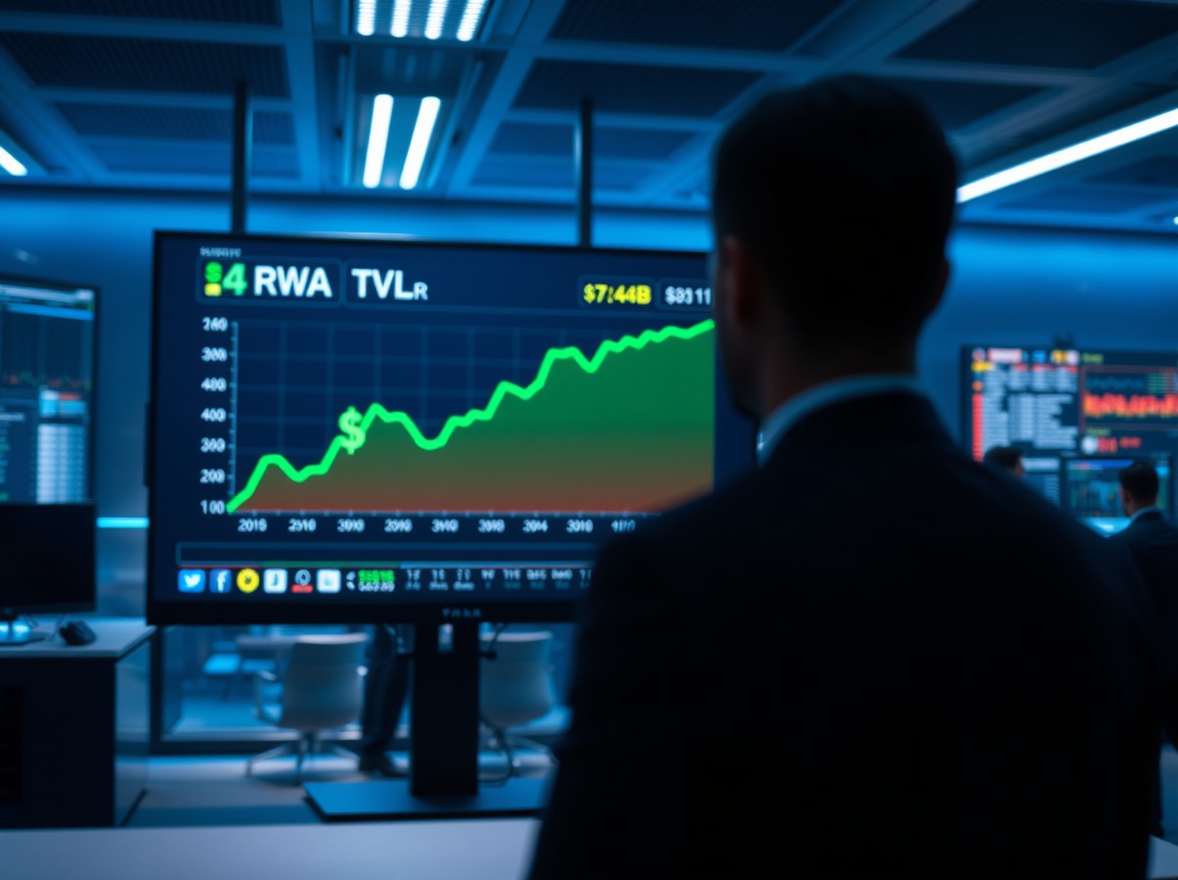 DeFi RWA Sector TVL Surges 200% to $7.44B, Defying Broader Market Slowdown