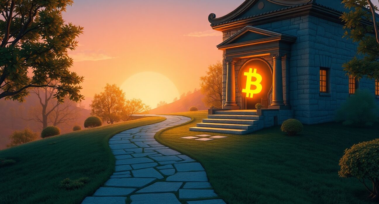 Delaware Life Bitcoin annuity merging traditional insurance security with digital asset innovation.