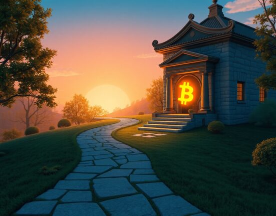 Delaware Life Bitcoin annuity merging traditional insurance security with digital asset innovation.