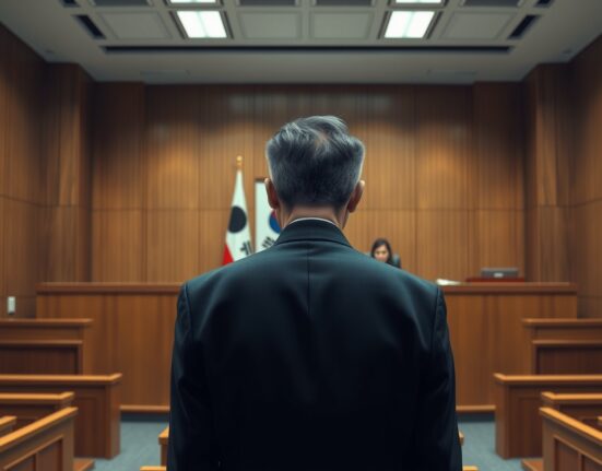 Delio CEO in a South Korean courtroom during the $181M crypto embezzlement fraud trial