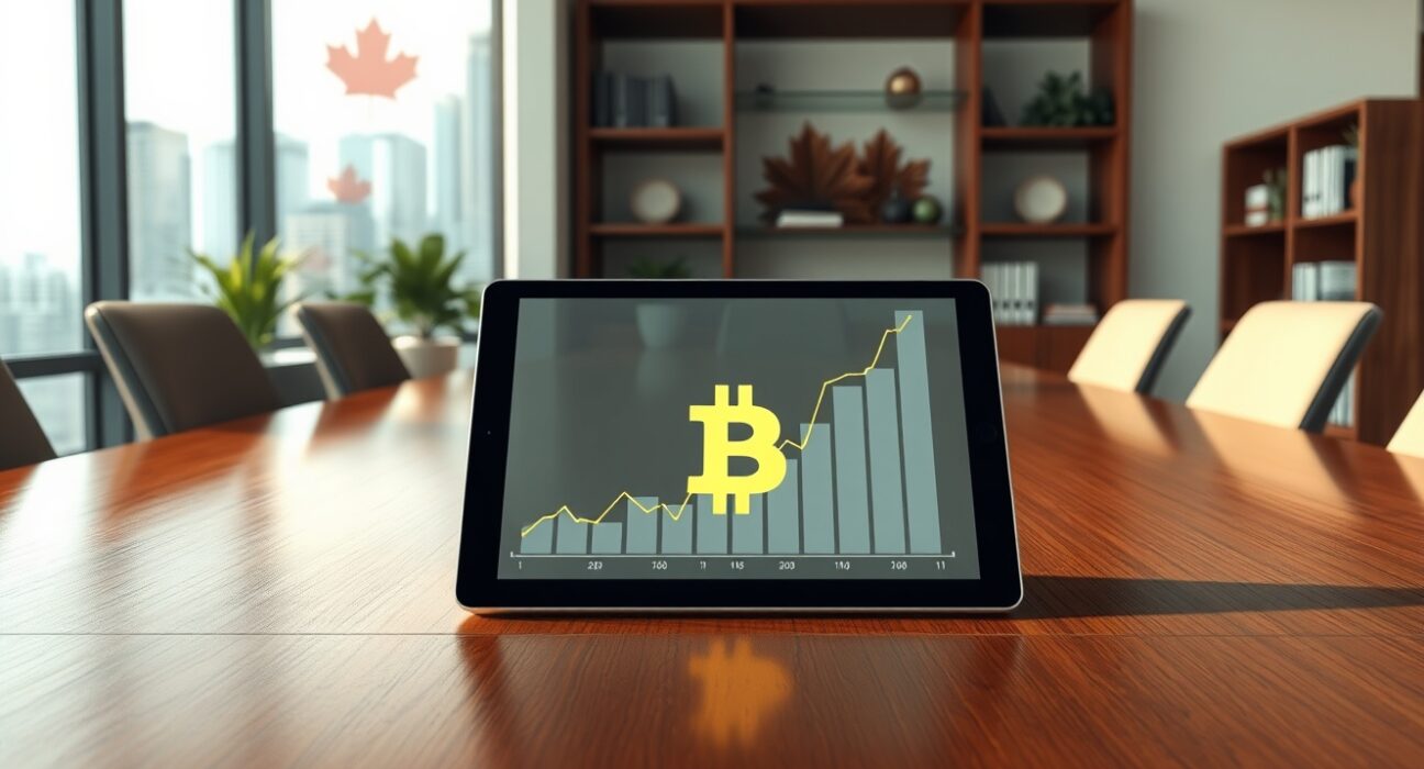 Corporate Bitcoin investment strategy by Canadian fintech firm Delphx Capital Markets