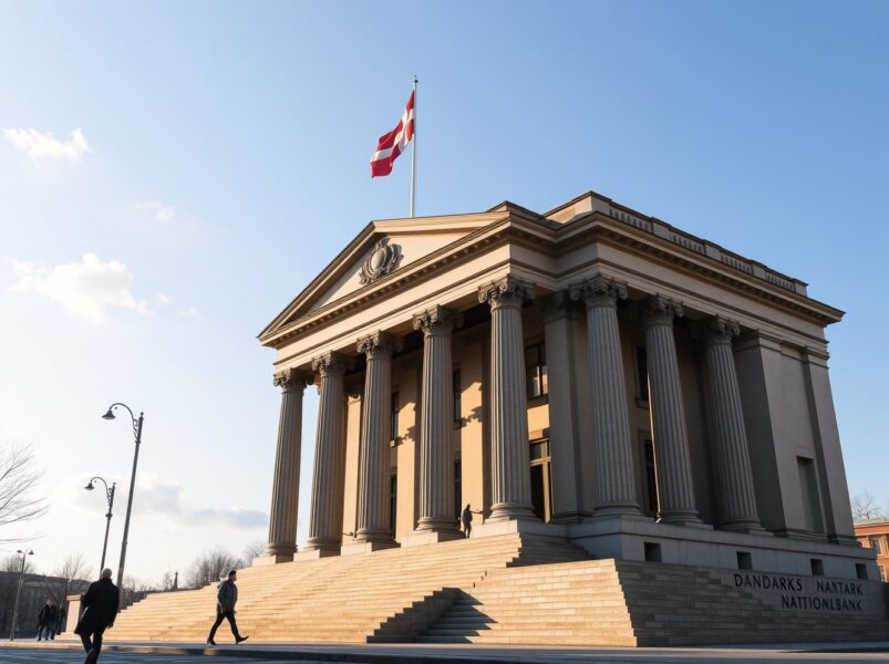 Denmark Central Bank Holds Steady on Currency Interventions in April, Maintaining Stability
