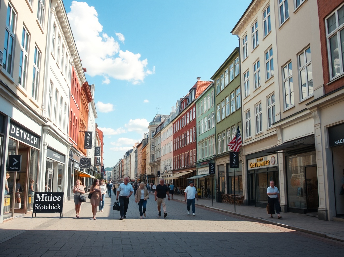 Denmark Retail Sales Rise 4.8% Year-on-Year in June, Accelerating from May
