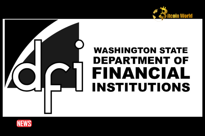 Washington Regulator, DFI, Warns Of Miami Equity Fund 005 Crypto Fraud logo