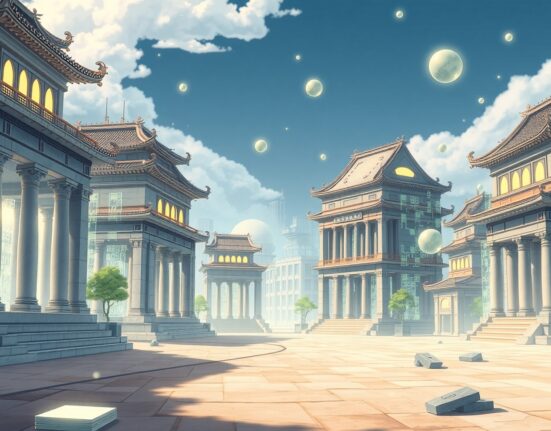 Conceptual art of digital assets evolving into core financial infrastructure as predicted by B. Riley.